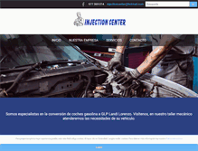 Tablet Screenshot of injectioncenter.com